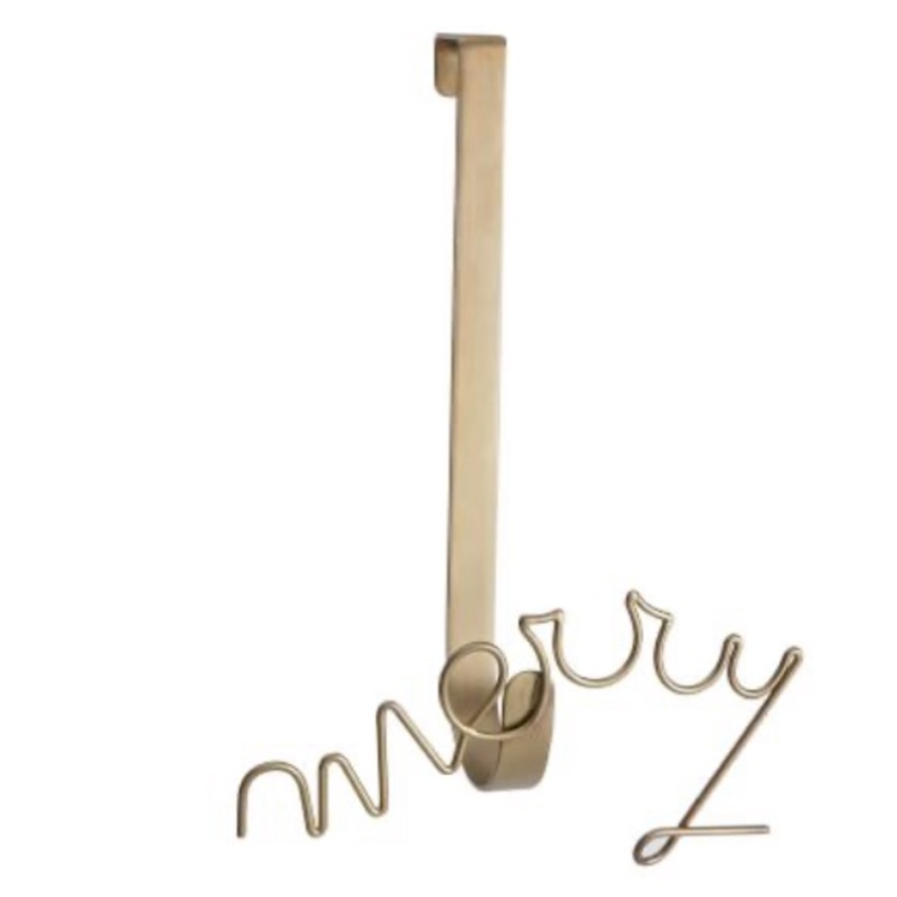 Pottery Barn Wreath Hanger Vguc Christmas